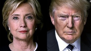 Hillary Clinton e Donald Trump são os favoritos para concorrer por seus partidos. Foto: CNN.com.