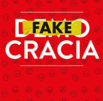Capa do livro "Fakecracia".
Créditos da imagem: Amazon Kindle